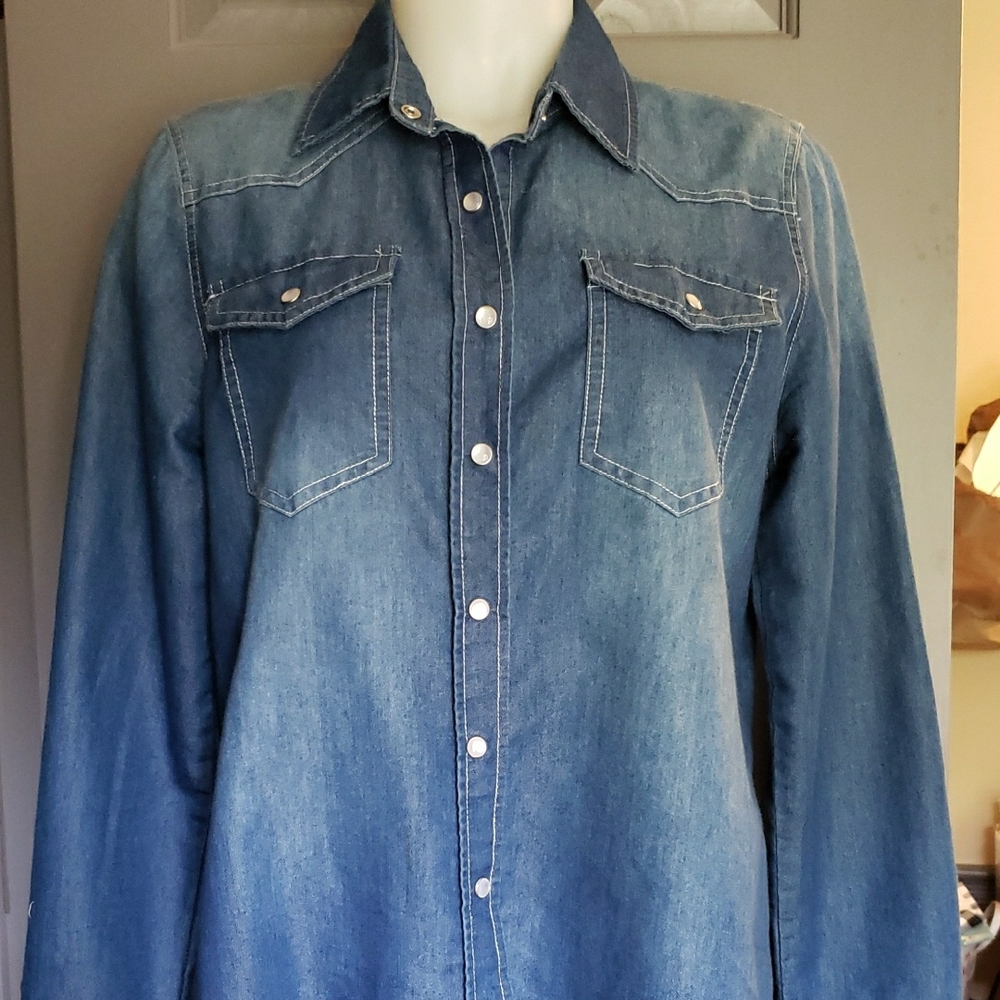 Wishfull Park SnapyUp Shirt L